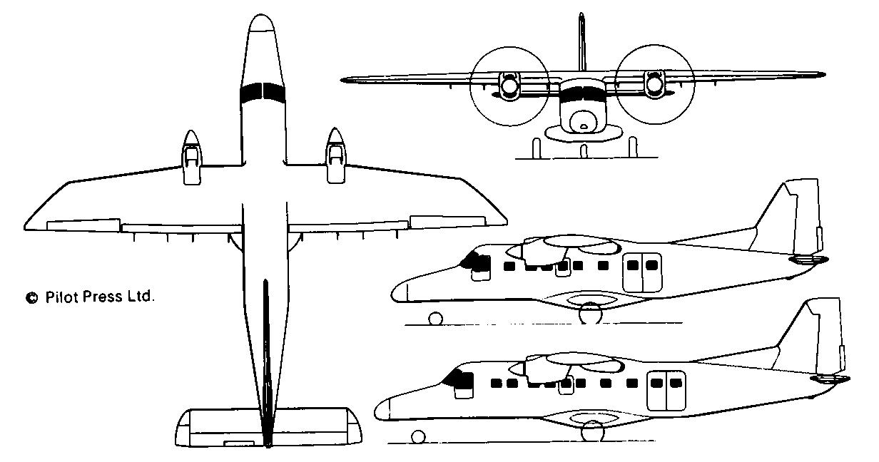 volo privato sul Dornier 228